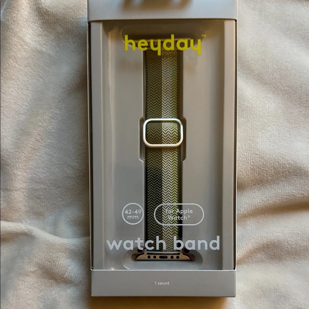 Heyday Green and Yellow Watch Band